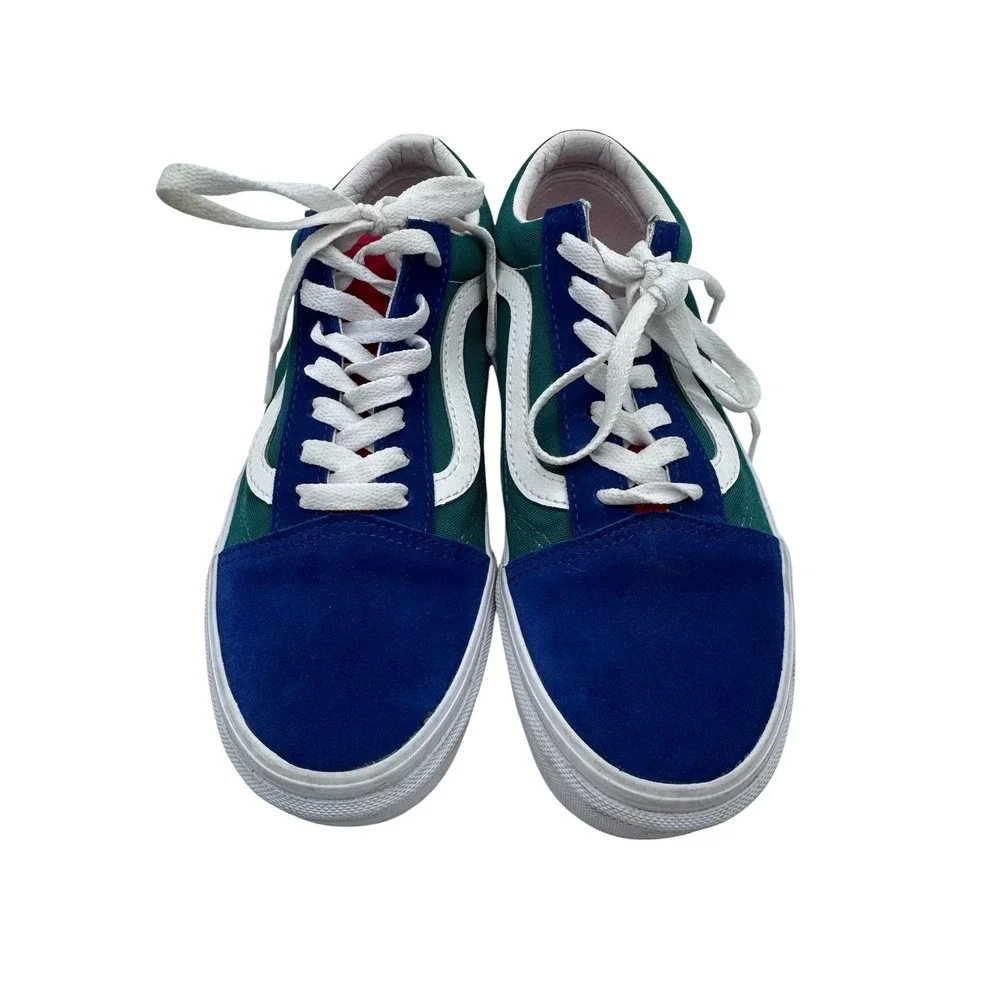 Vans Men 5 Women 6.5 Multicolor Old Skool Yacht Club Sneakers Y2K Classic